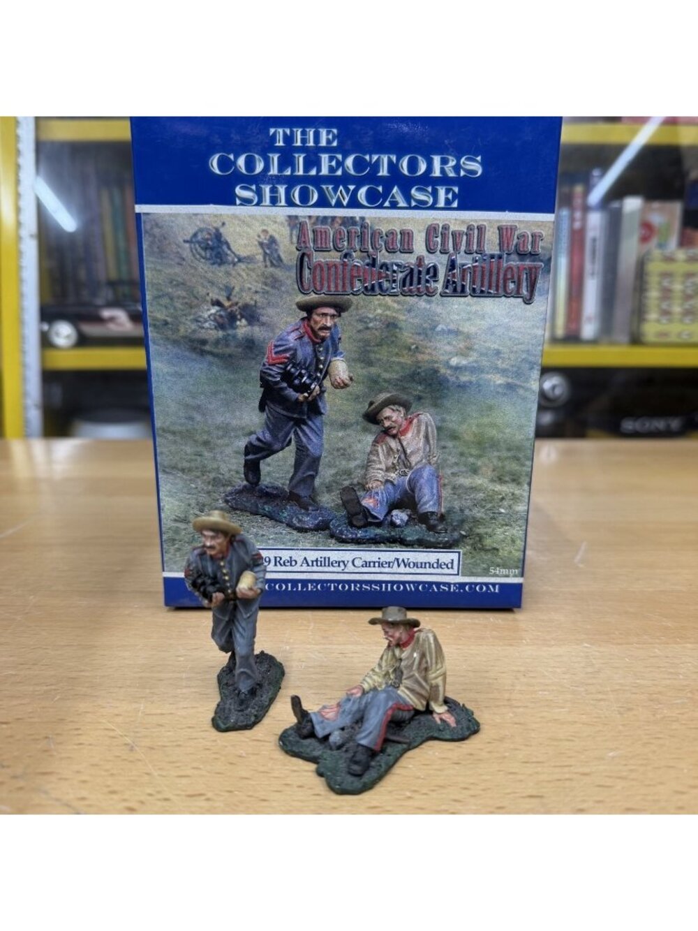 Collectors Showcase CS00243 Civil War Command Figure Set 2pc Boxed
